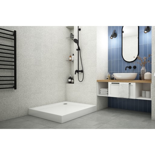 Душевой поддон МЕТАКАМ Apart 100х100 см низкий квадратный акриловый